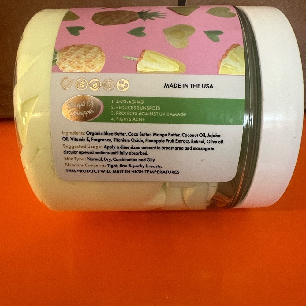 Aminnah Fineapples Your Pineapples Butter - Green and Cream - Picture 9 of 10
